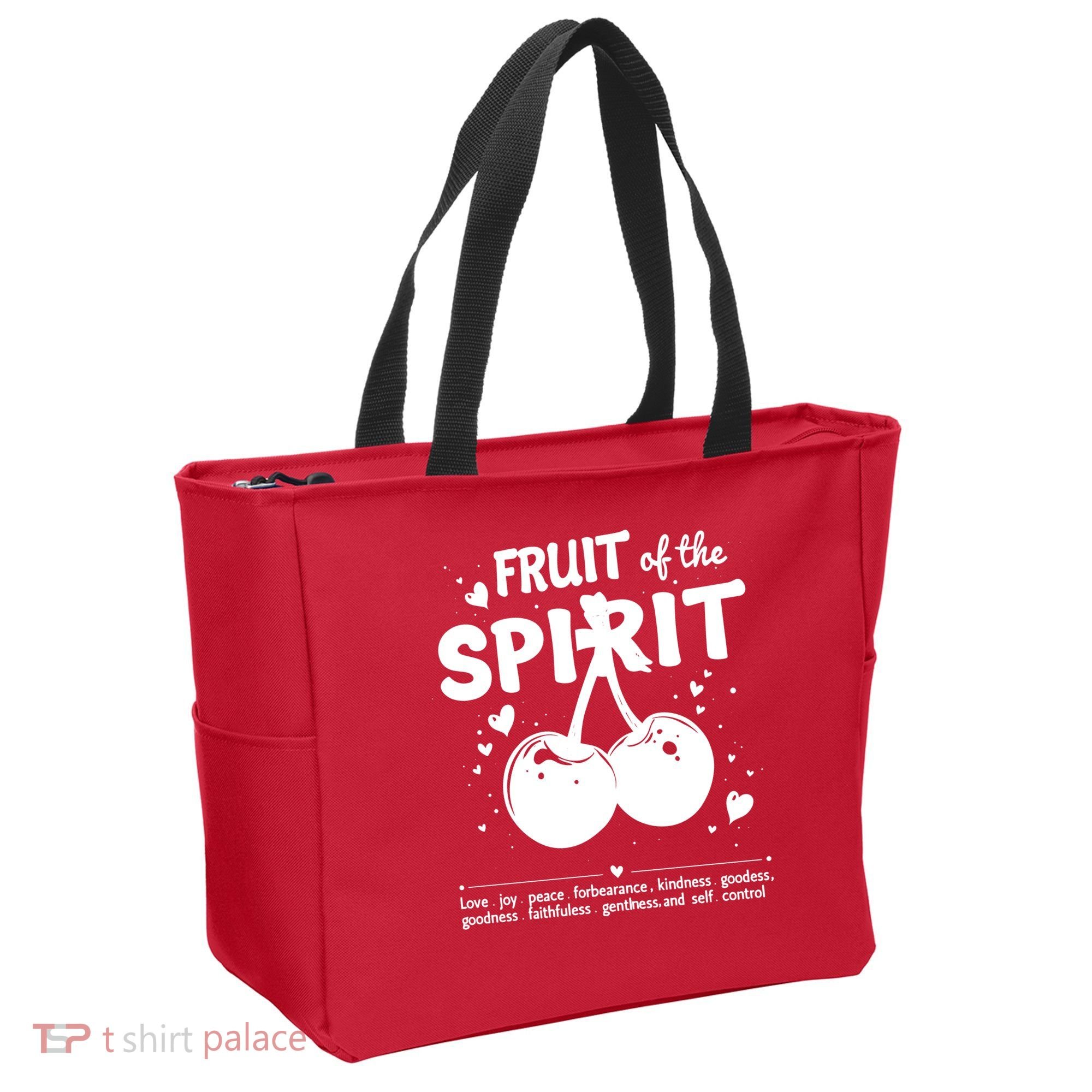 Cherry Fruit Of The Spirit Tote Bag