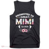 Cute Floral Promoted To Great Mimi Est 2026  Tank Top thumb 0