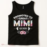 Cute Floral Promoted To Great Mimi Est 2026  Tank Top thumb 2