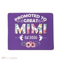 Cute Floral Promoted To Great Mimi Est 2026  Mousepad thumb 0