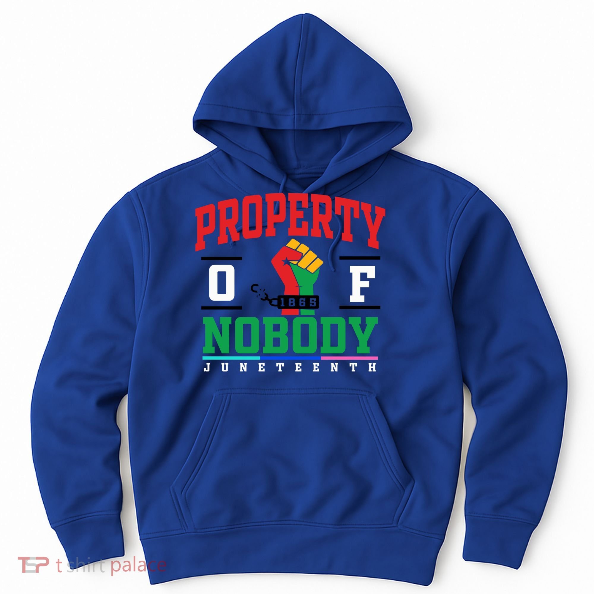 Classic Funny Property Of Nobody Freedom Melanin Junenth Gift Hoodie