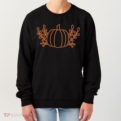 Cool Fancy Pumpkin Fall Women's Sweatshirt