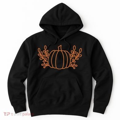 Cool Fancy Pumpkin Fall Hoodie