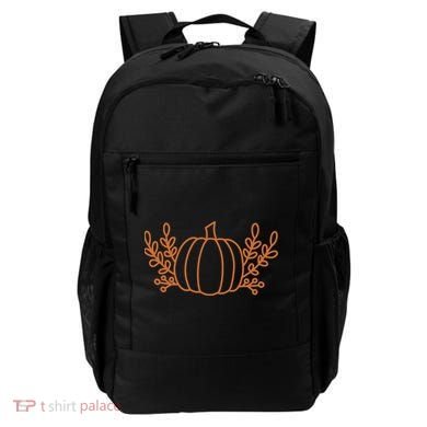 Cool Fancy Pumpkin Fall Backpack