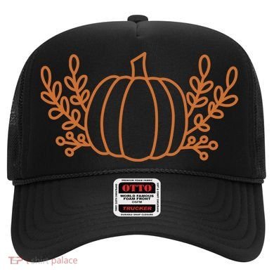 Cool Fancy Pumpkin Fall Hat