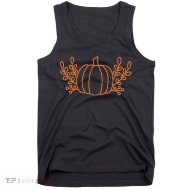 Cool Fancy Pumpkin Fall Tank Top