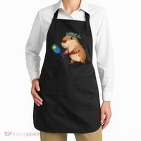 Capybara Funny Pickleball Capybara Pickle Ball Women Apron thumb 2
