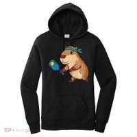 Capybara Funny Pickleball Capybara Pickle Ball Women Women's Hoodie thumb 0