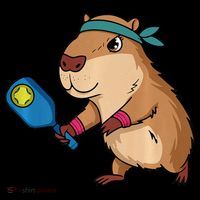 Capybara Funny Pickleball Capybara Pickle Ball Women Women's Hoodie thumb 2