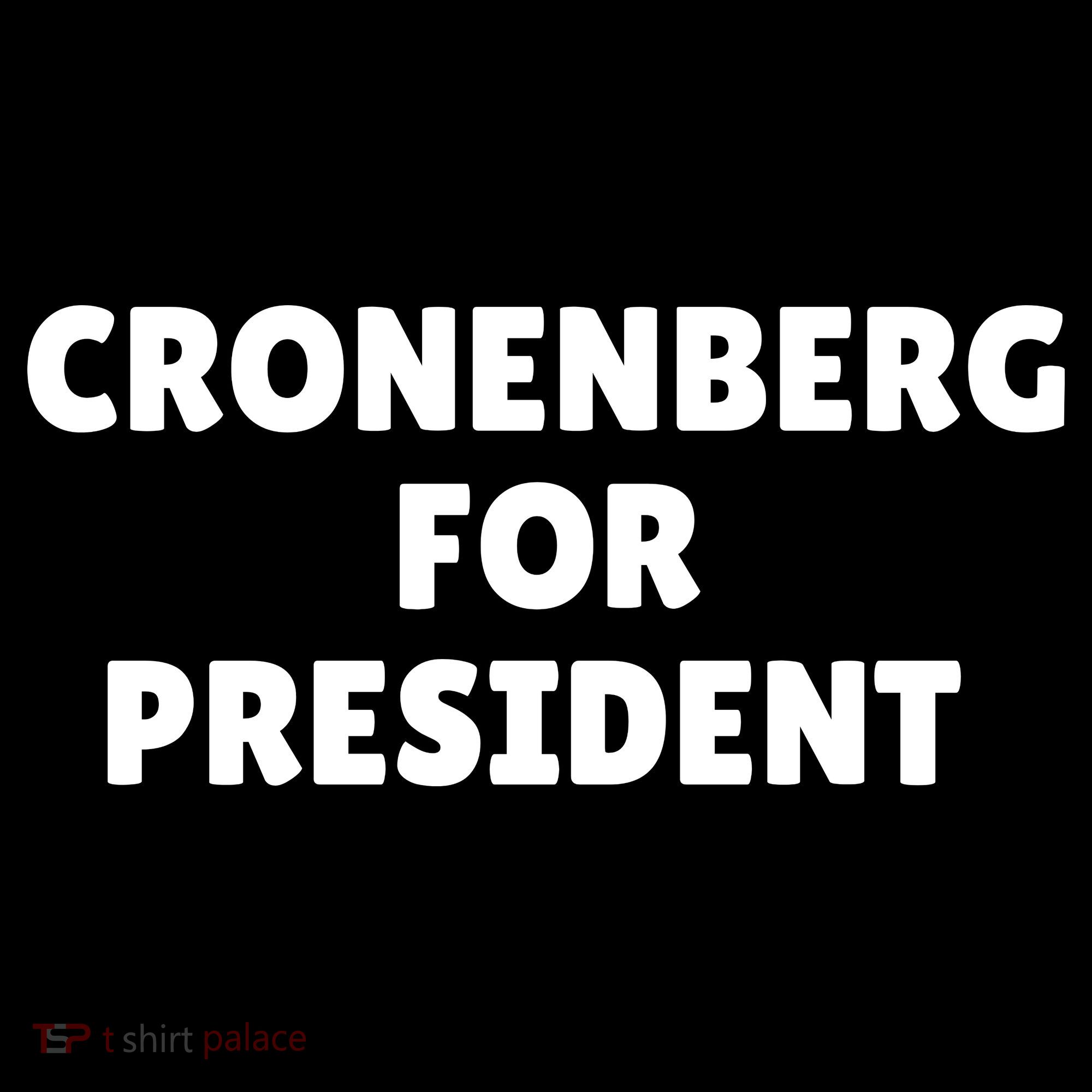 Cronenberg For President Apron