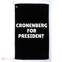 Cronenberg For President Golf Towel thumb 0