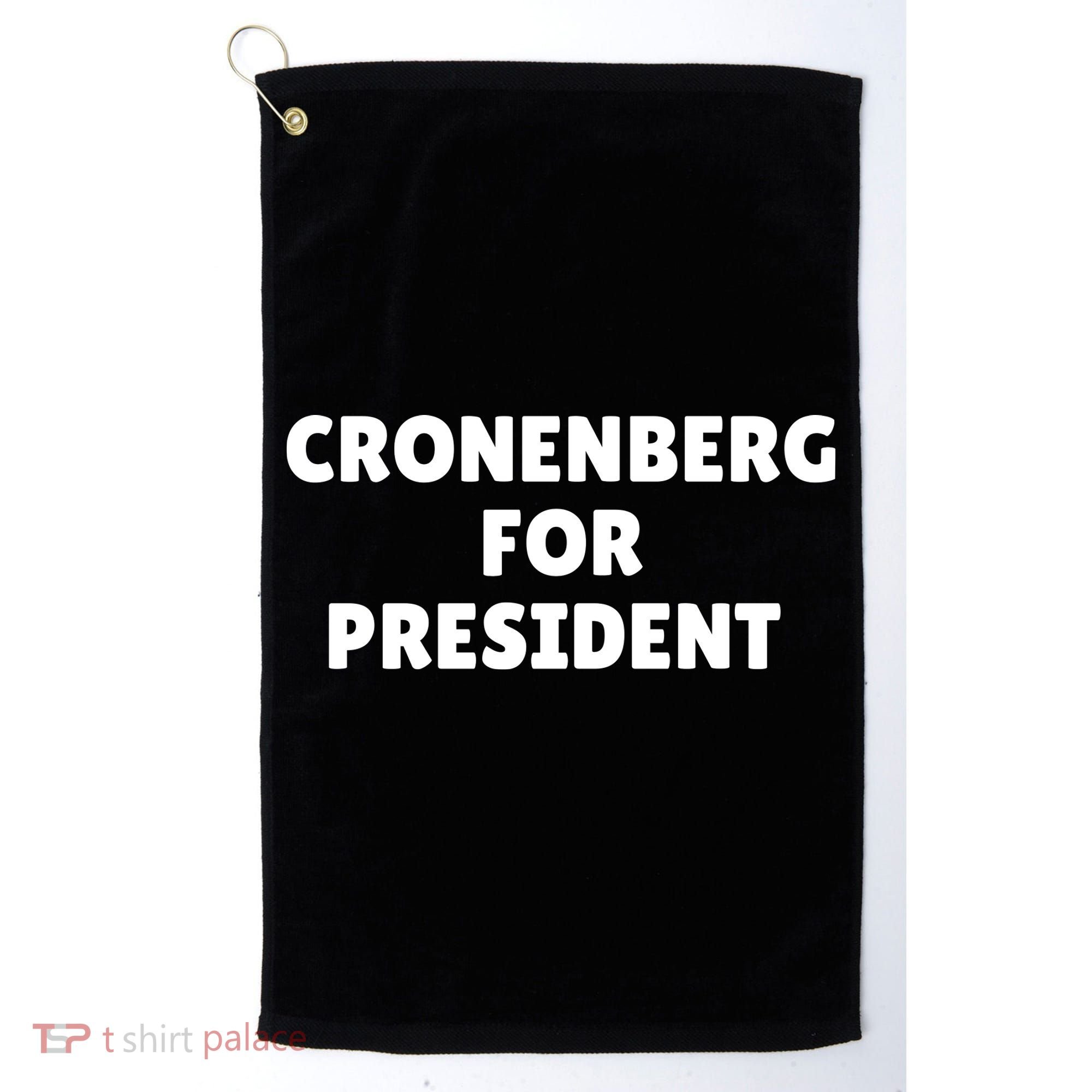 Cronenberg For President Golf Towel