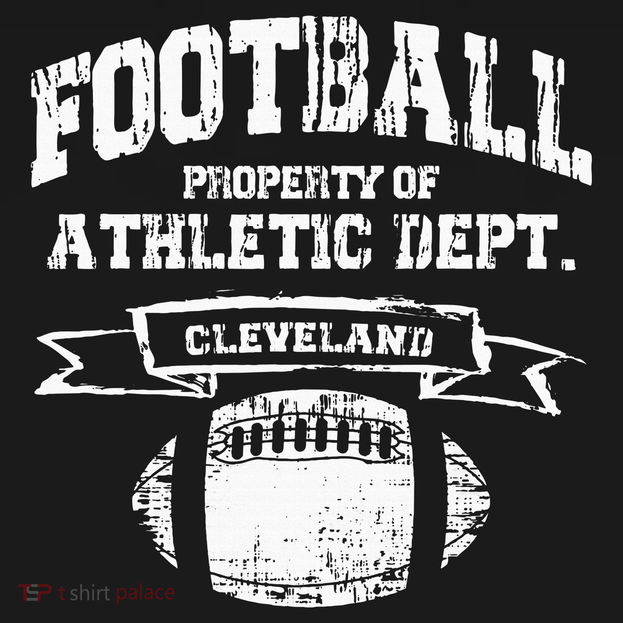 Cleveland Football Property Of Athletic Dept Sweatshirt