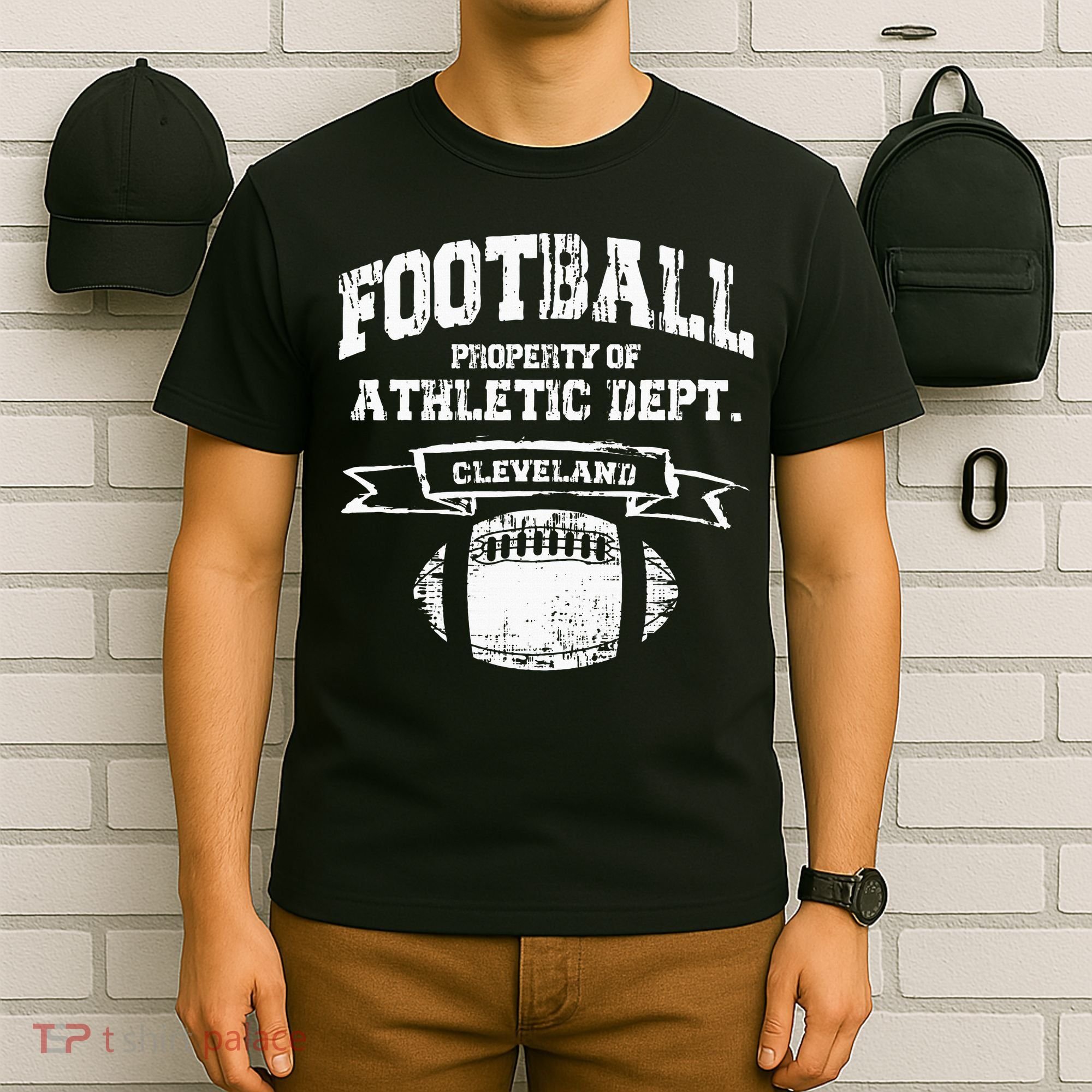 Cleveland Football Property Of Athletic Dept T-Shirt