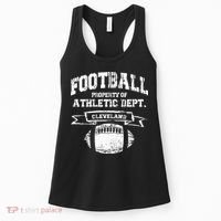 Cleveland Football Property Of Athletic Dept Women's Tank Top thumb 0