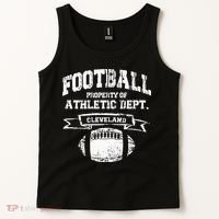 Cleveland Football Property Of Athletic Dept Tank Top thumb 2