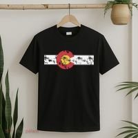 Colorado Flag Patriotic Colorado State Day T-Shirt thumb 2