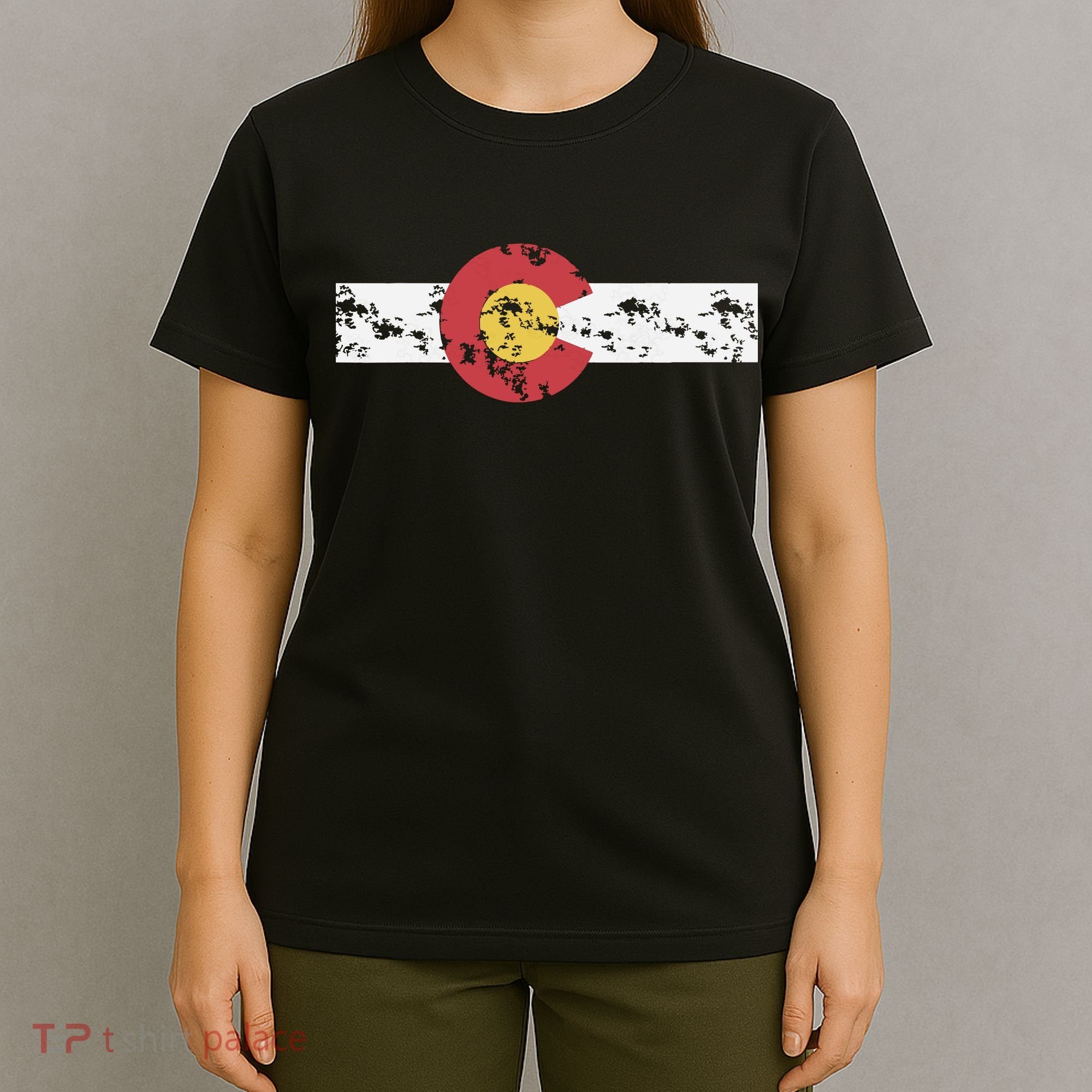 Colorado Flag Patriotic Colorado State Day T-Shirt