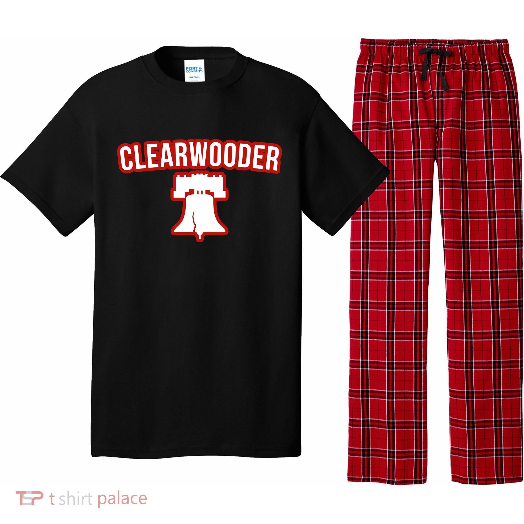 Clearwooder Florida Philadelphia Baseball Spring Training Gift Pajama Set