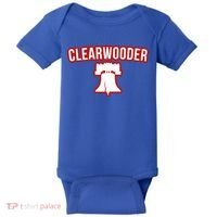 Clearwooder Florida Philadelphia Baseball Spring Training Gift Baby Bodysuit thumb 0