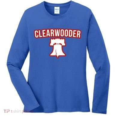 Clearwooder Florida Philadelphia Baseball Spring Training Gift Women's Long Sleeve Shirt