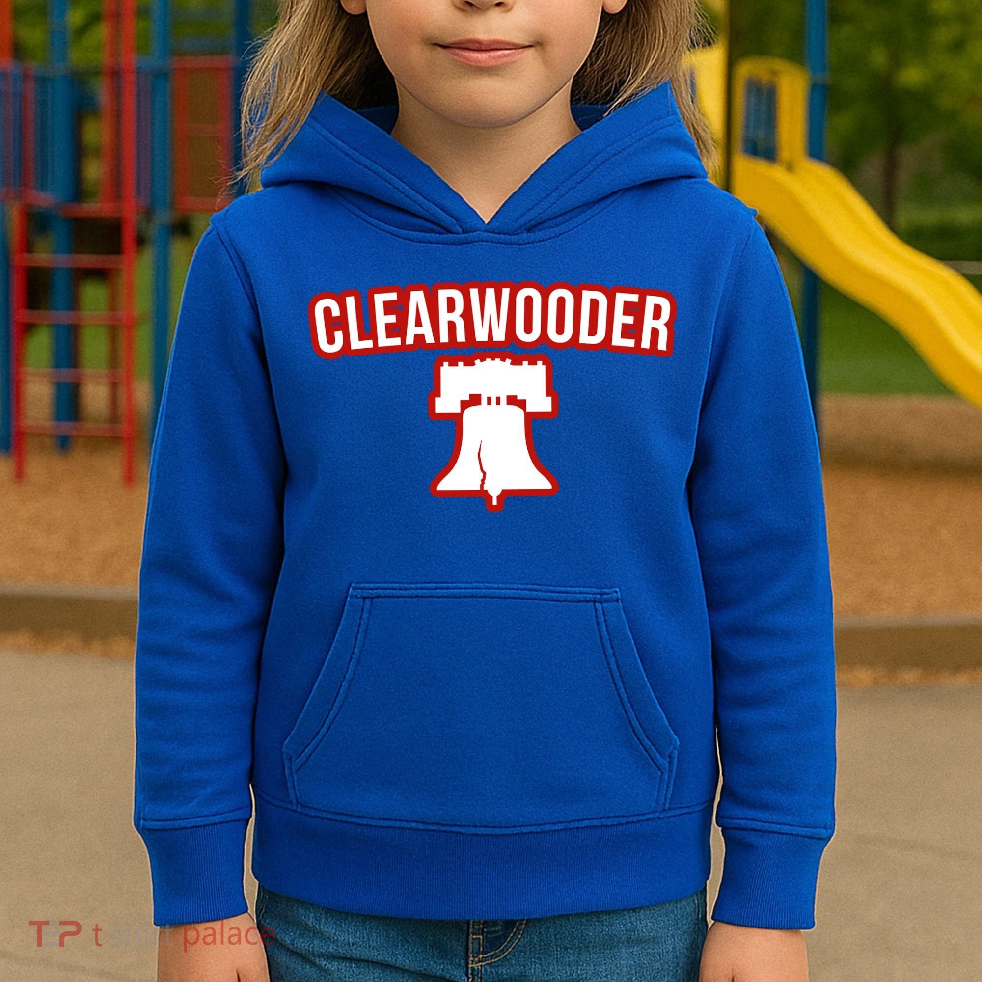 Clearwooder Florida Philadelphia Baseball Spring Training Gift Kids Hoodie