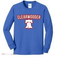 Clearwooder Florida Philadelphia Baseball Spring Training Gift Kids Long Sleeve Shirt thumb 0