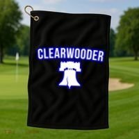 Clearwooder Florida Philadelphia Baseball Spring Training Gift Golf Towel thumb 1