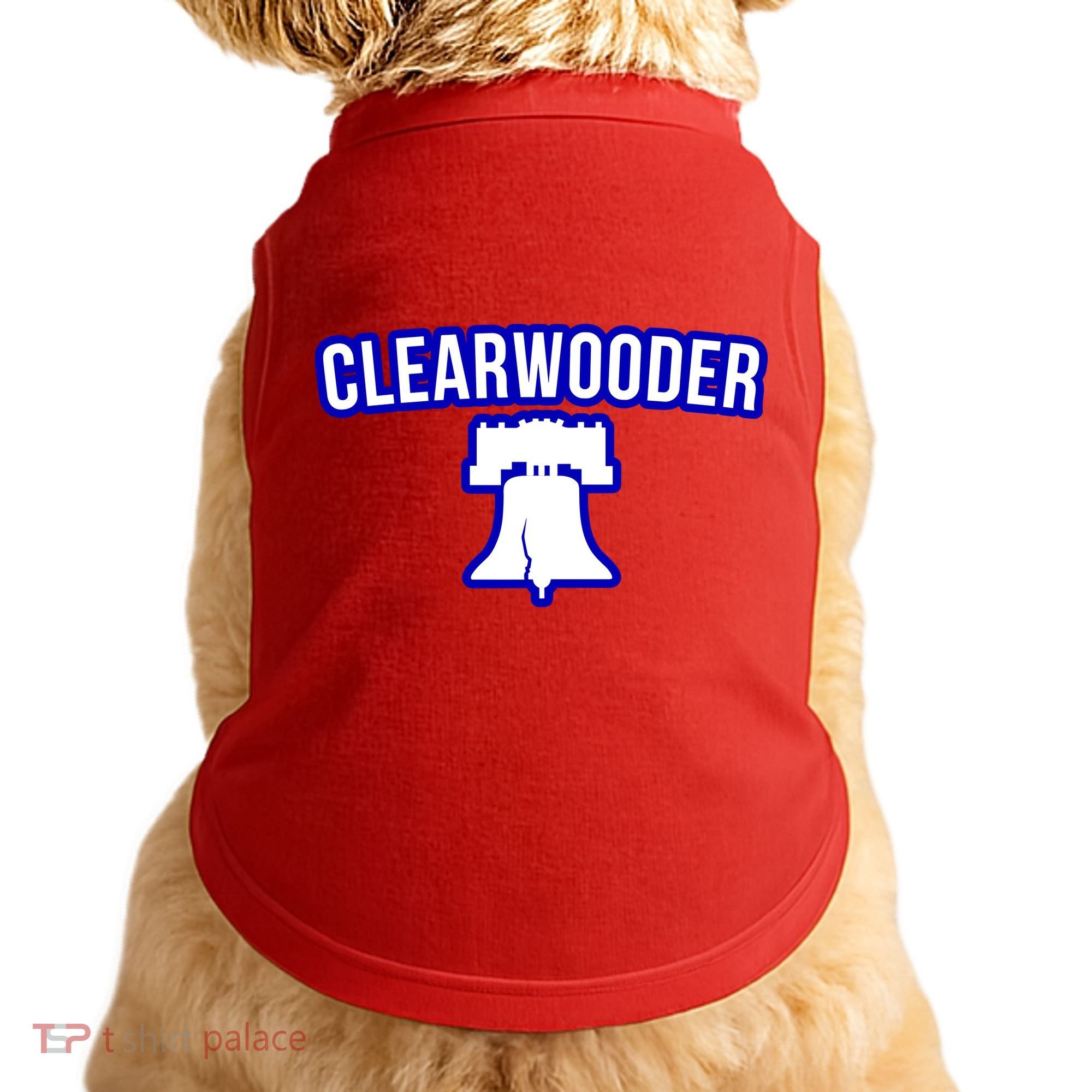 Clearwooder Florida Philadelphia Baseball Spring Training Gift Doggie Tank