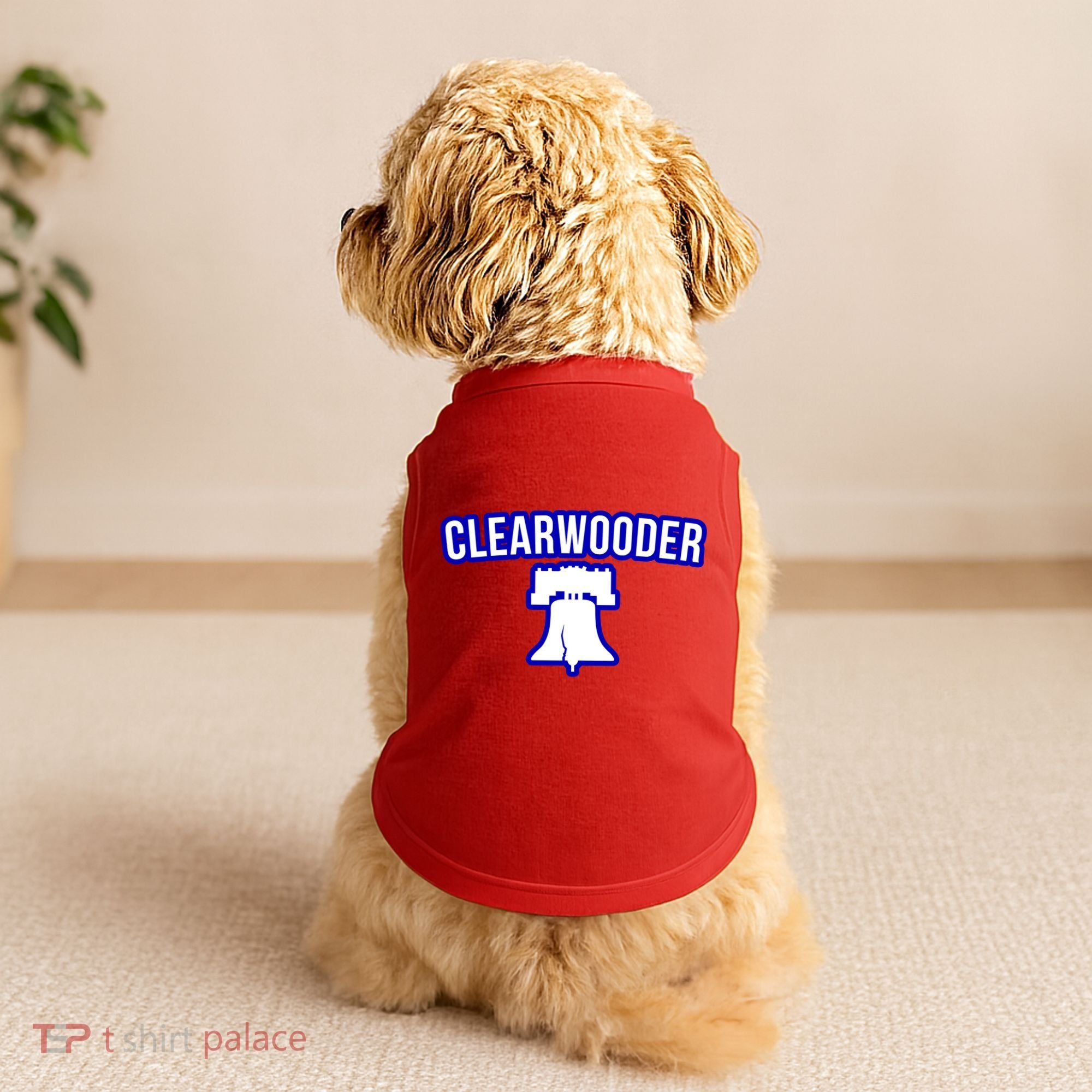 Clearwooder Florida Philadelphia Baseball Spring Training Gift Doggie Tank