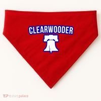 Clearwooder Florida Philadelphia Baseball Spring Training Gift USA-Made Doggie Bandana thumb 0