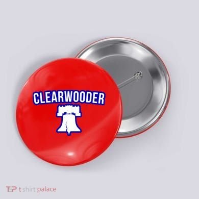 Clearwooder Florida Philadelphia Baseball Spring Training Gift Button