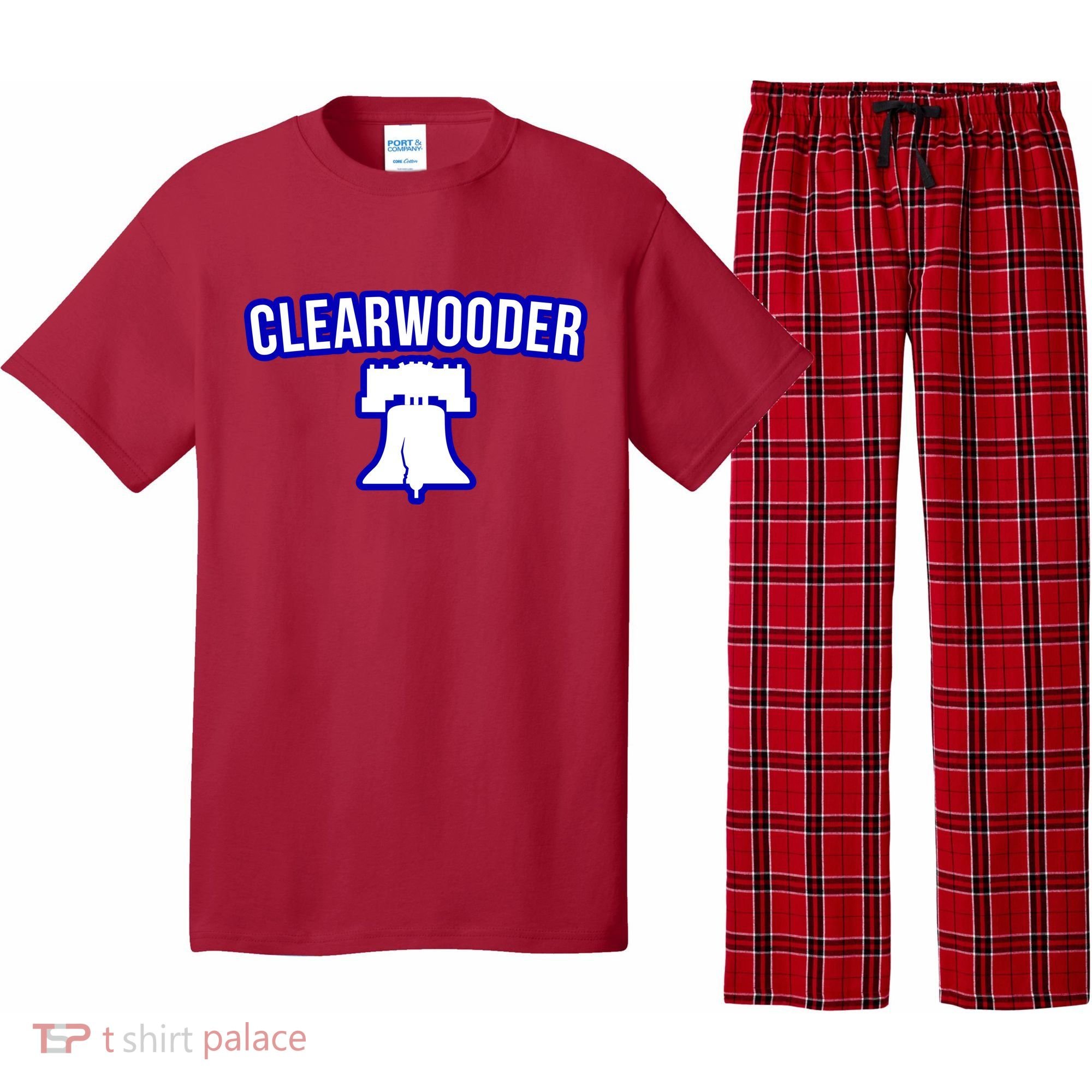 Clearwooder Florida Philadelphia Baseball Spring Training Gift Pajama Set