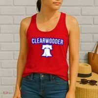 Clearwooder Florida Philadelphia Baseball Spring Training Gift Women's Tank Top thumb 2