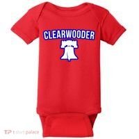 Clearwooder Florida Philadelphia Baseball Spring Training Gift Baby Bodysuit thumb 0