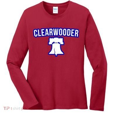 Clearwooder Florida Philadelphia Baseball Spring Training Gift Women's Long Sleeve Shirt