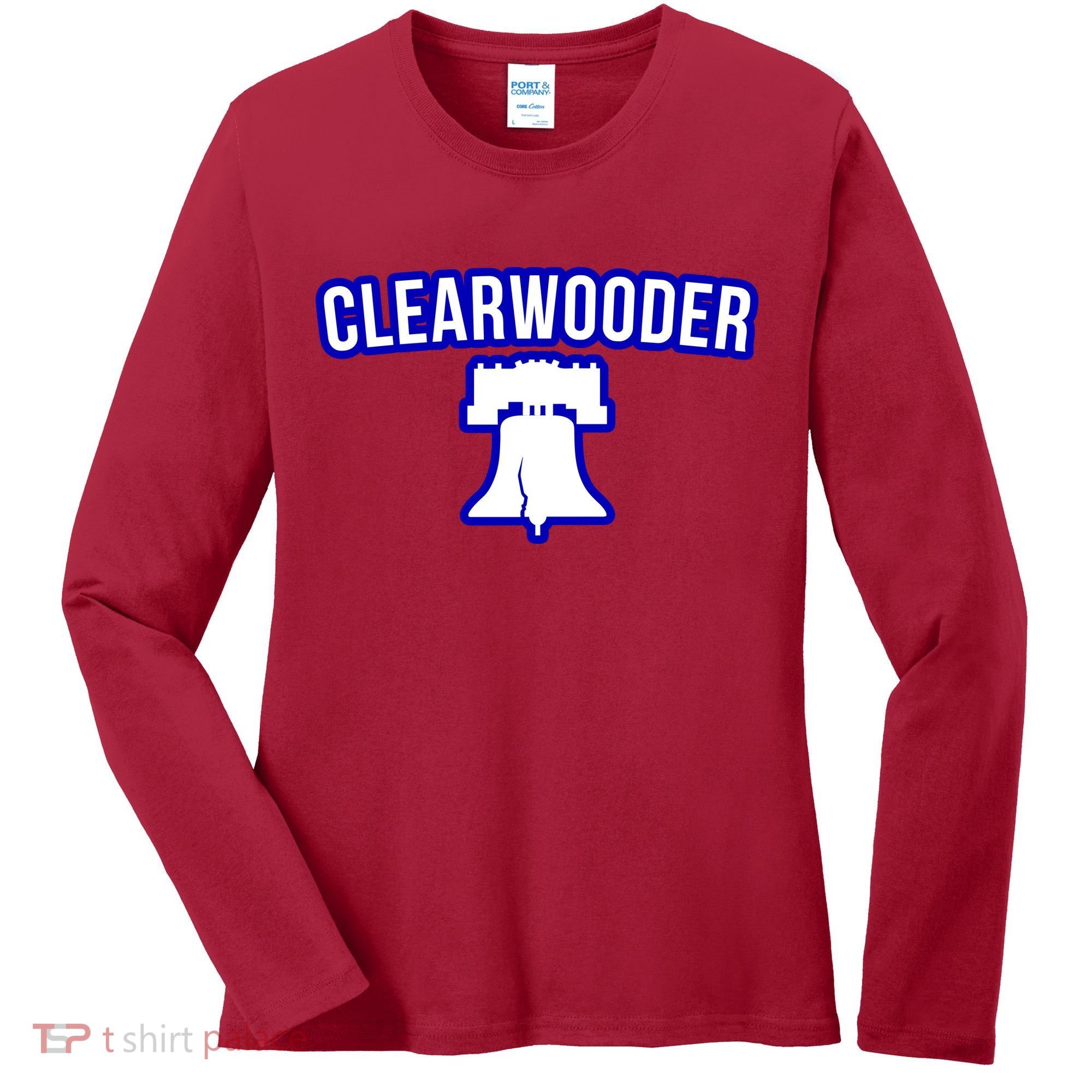 Clearwooder Florida Philadelphia Baseball Spring Training Gift Women's Long Sleeve Shirt