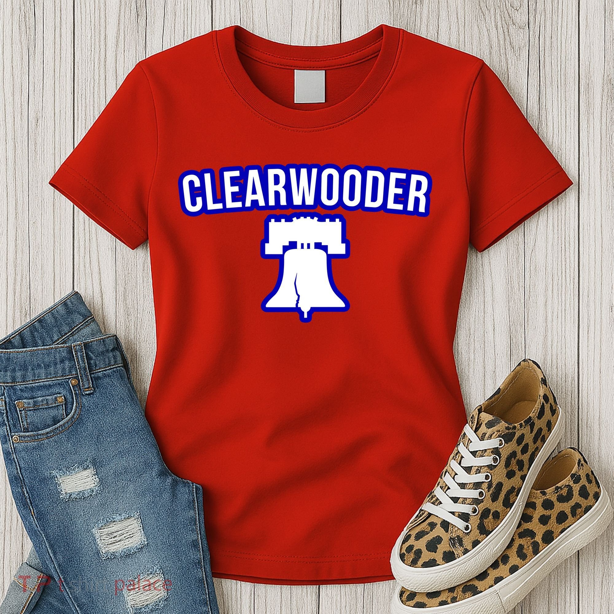 Clearwooder Florida Philadelphia Baseball Spring Training Gift Women's T-Shirt