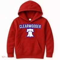 Clearwooder Florida Philadelphia Baseball Spring Training Gift Kids Hoodie thumb 0