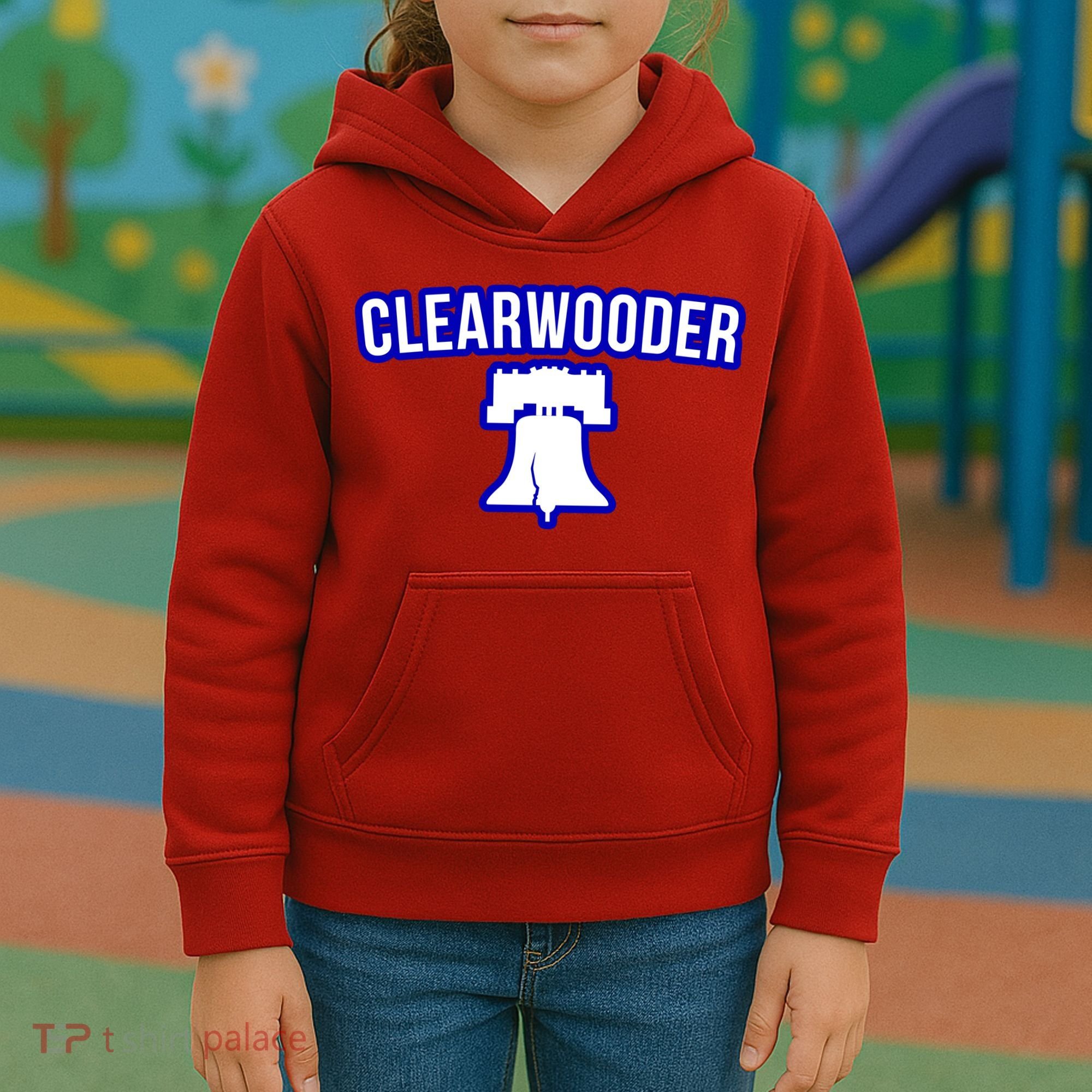 Clearwooder Florida Philadelphia Baseball Spring Training Gift Kids Hoodie