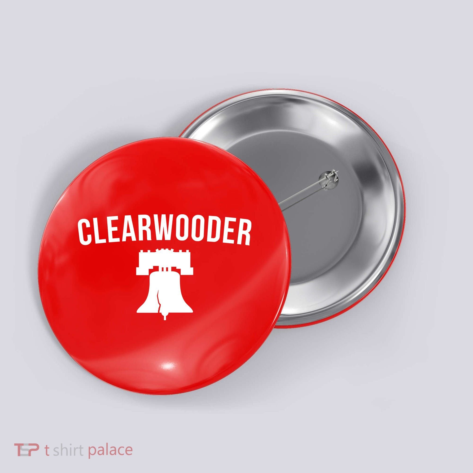 Clearwooder Florida Philadelphia Baseball Spring Training Gift Button