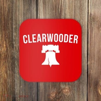 Clearwooder Florida Philadelphia Baseball Spring Training Gift Coaster