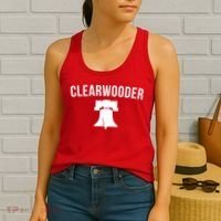 Clearwooder Florida Philadelphia Baseball Spring Training Gift Women's Tank Top thumb 2