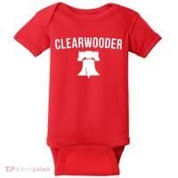 Clearwooder Florida Philadelphia Baseball Spring Training Gift Baby Bodysuit thumb 0