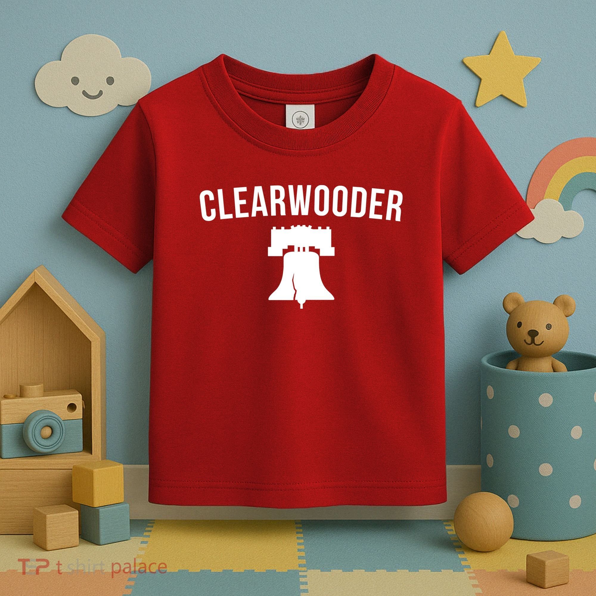 Clearwooder Florida Philadelphia Baseball Spring Training Gift Toddler T-Shirt
