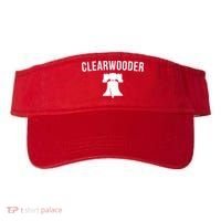 Clearwooder Florida Philadelphia Baseball Spring Training Gift Visor thumb 0