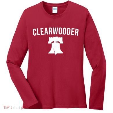 Clearwooder Florida Philadelphia Baseball Spring Training Gift Women's Long Sleeve Shirt
