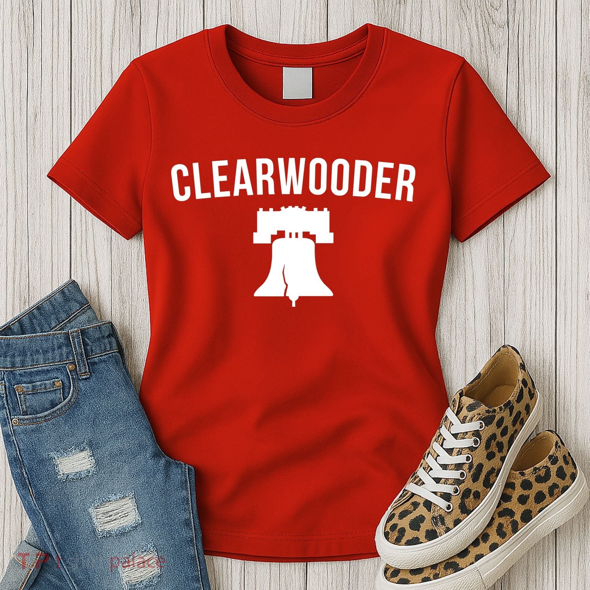 Clearwooder Florida Philadelphia Baseball Spring Training Gift Women's T-Shirt