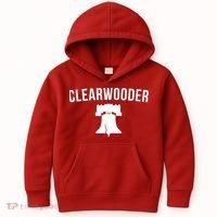 Clearwooder Florida Philadelphia Baseball Spring Training Gift Kids Hoodie thumb 0