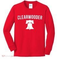 Clearwooder Florida Philadelphia Baseball Spring Training Gift Kids Long Sleeve Shirt thumb 0